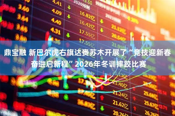 鼎宝融 新巴尔虎右旗达赉苏木开展了“竞技迎新春 奋进启新程”2026年冬训摔跤比赛