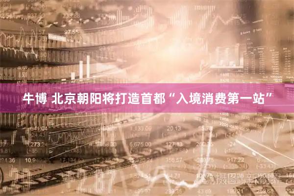 牛博 北京朝阳将打造首都“入境消费第一站”