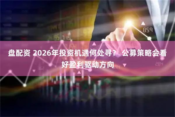 盘配资 2026年投资机遇何处寻? 公募策略会看好盈利驱动方向